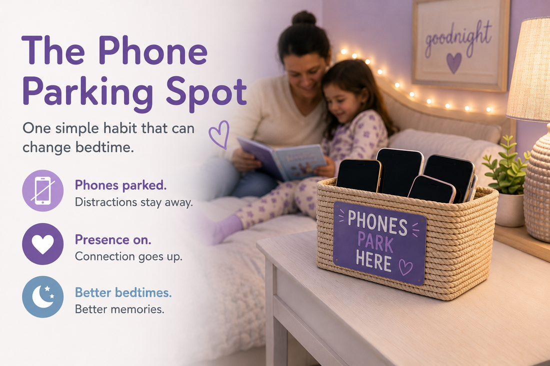 The Phone Parking Spot: One Simple Habit That Can Change Bedtime