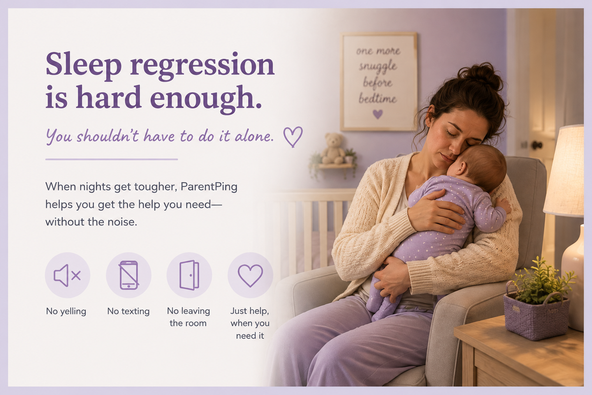 Sleep Regression Is Hard Enough. You Shouldn’t Have to Do It Alone.