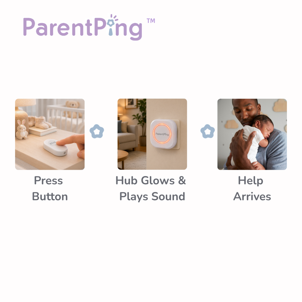 ParentPing The Baby Bedtime Help Button